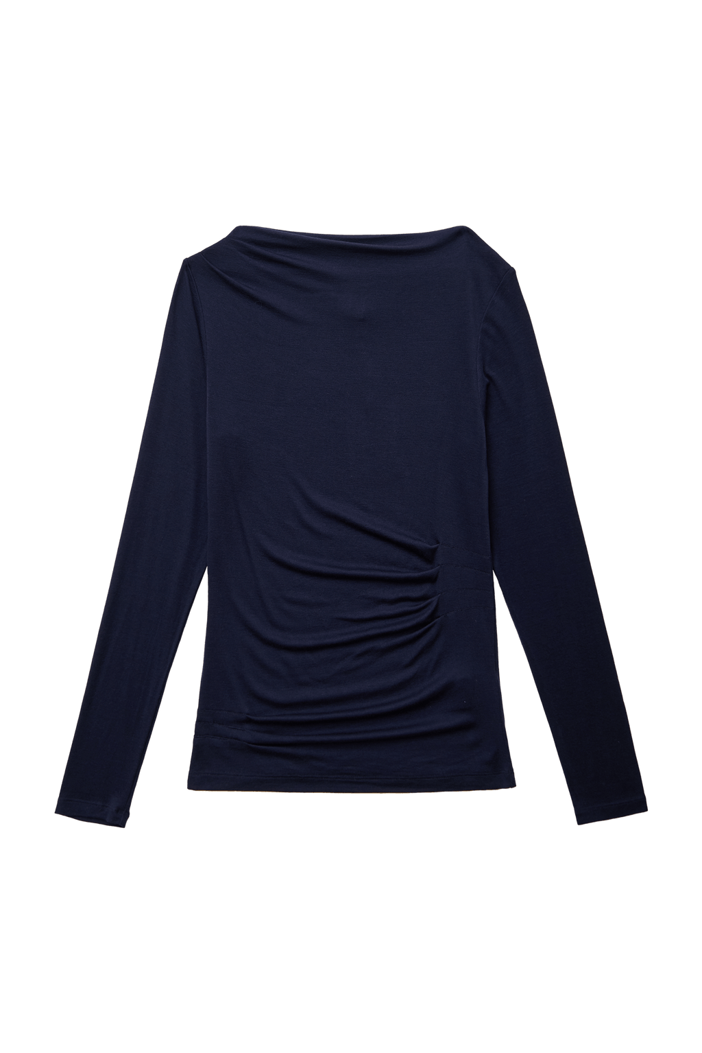 NARAE LONG SLEEVE TOP IN NAVY