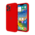 iPhone Camera Protection Silicone Case (Red)