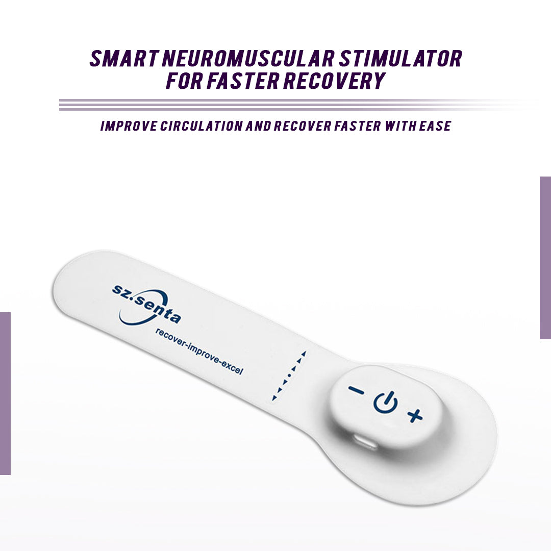 Muscle Recovery & Circulation Stimulator — Leg Pulse Therapy Patch