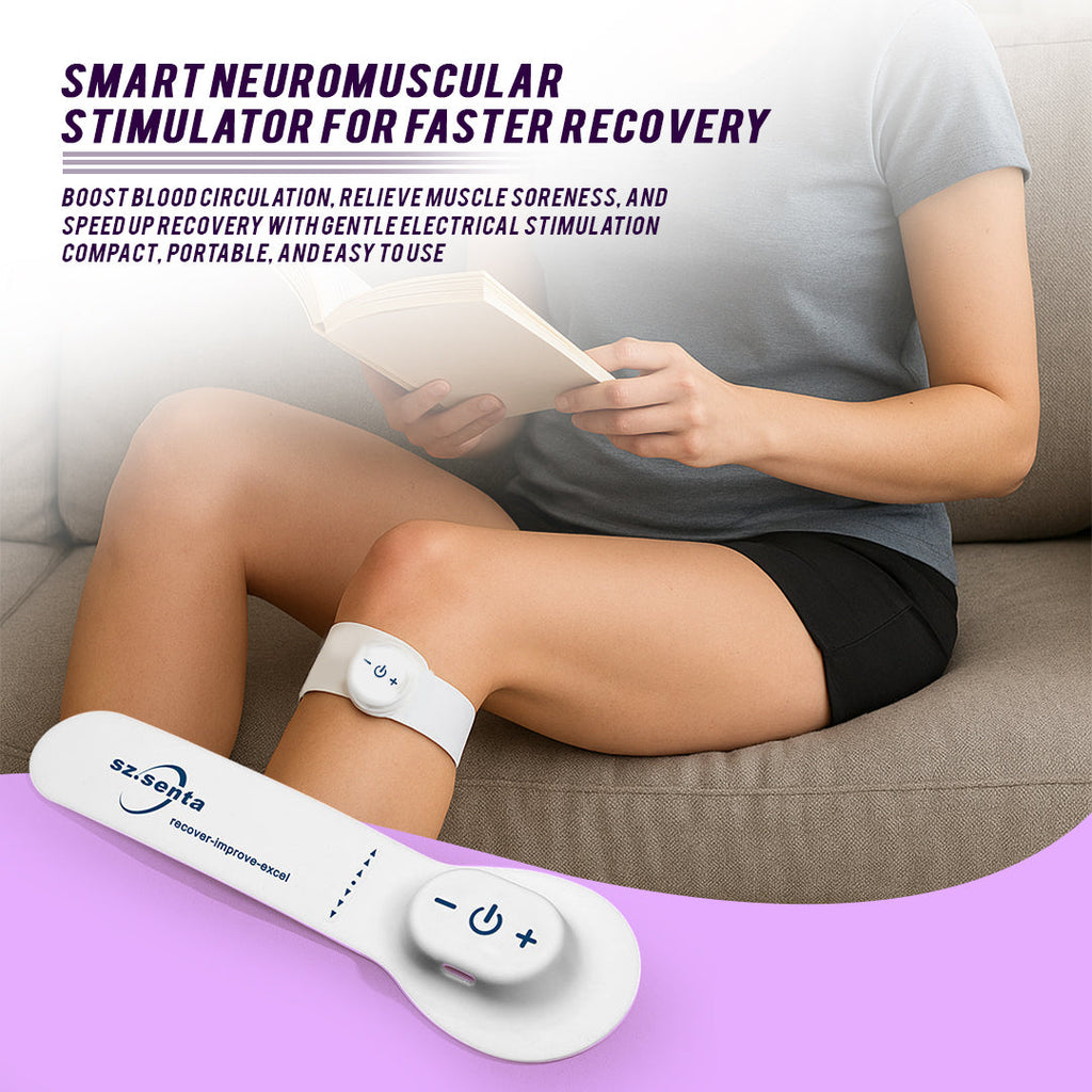 Muscle Recovery & Circulation Stimulator — Leg Pulse Therapy Patch