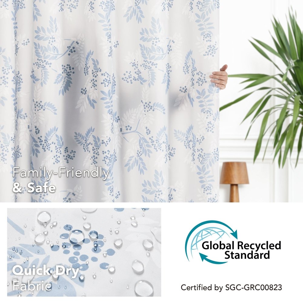 Farmhouse Mountain Ash Shower Curtains