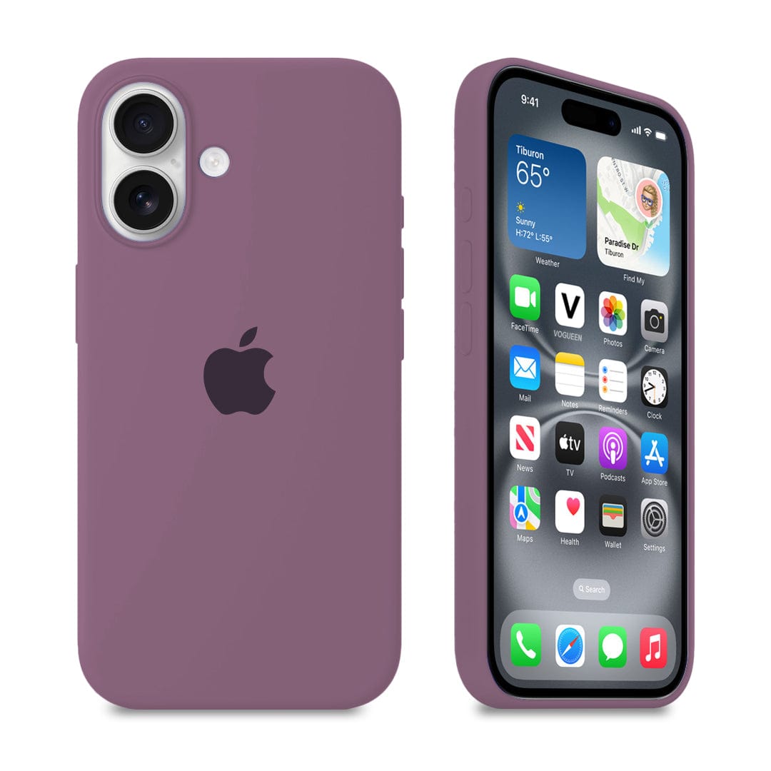 iPhone Silicone Case (Blackcurrant)