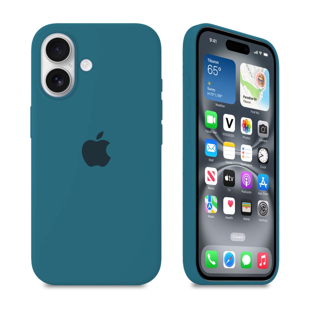 iPhone Silicone Case (Cosmic Blue)