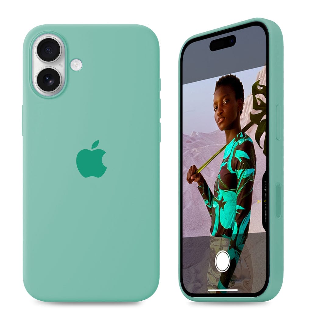 iPhone Silicone Case (Spearmint Green)