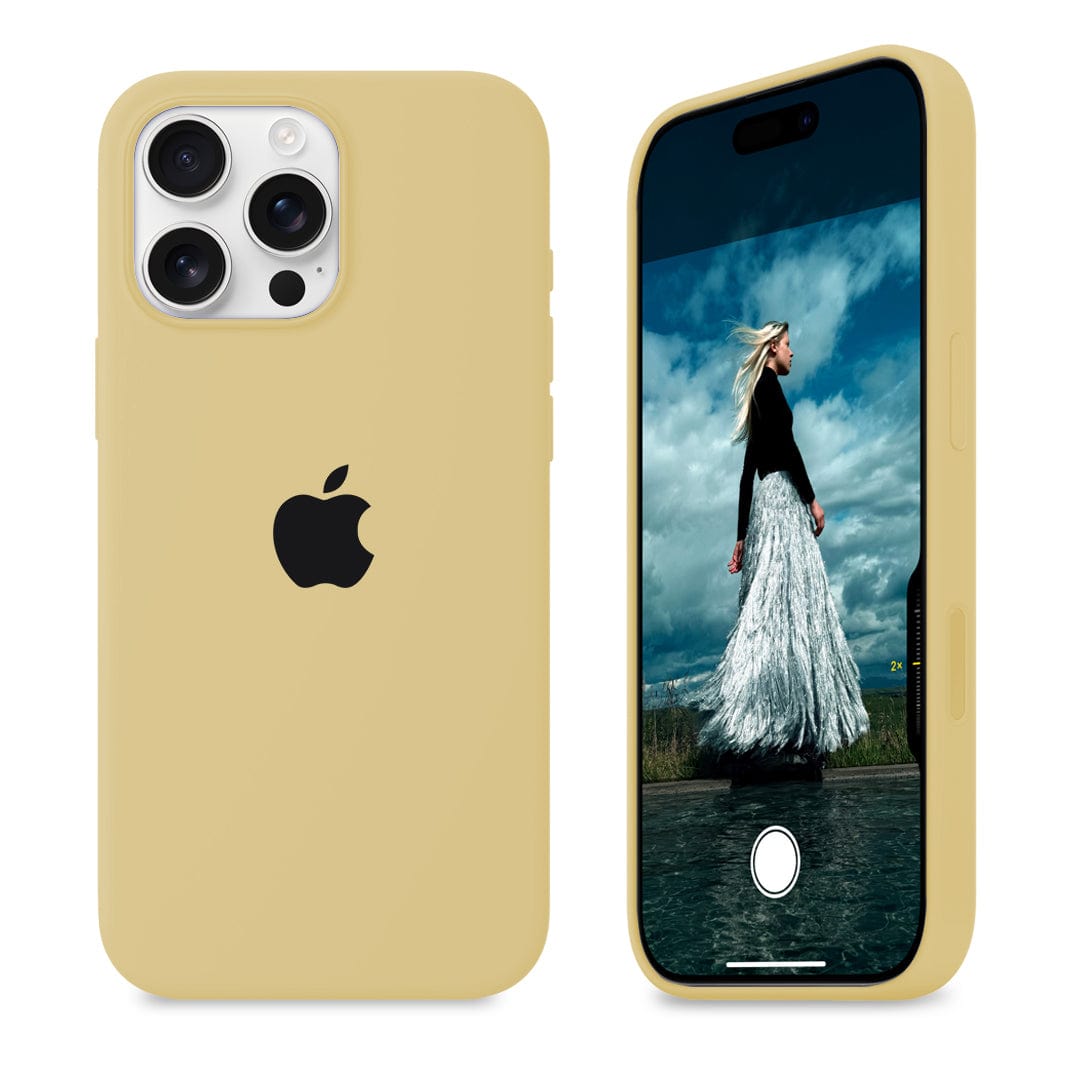 iPhone Silicone Case (Golden)