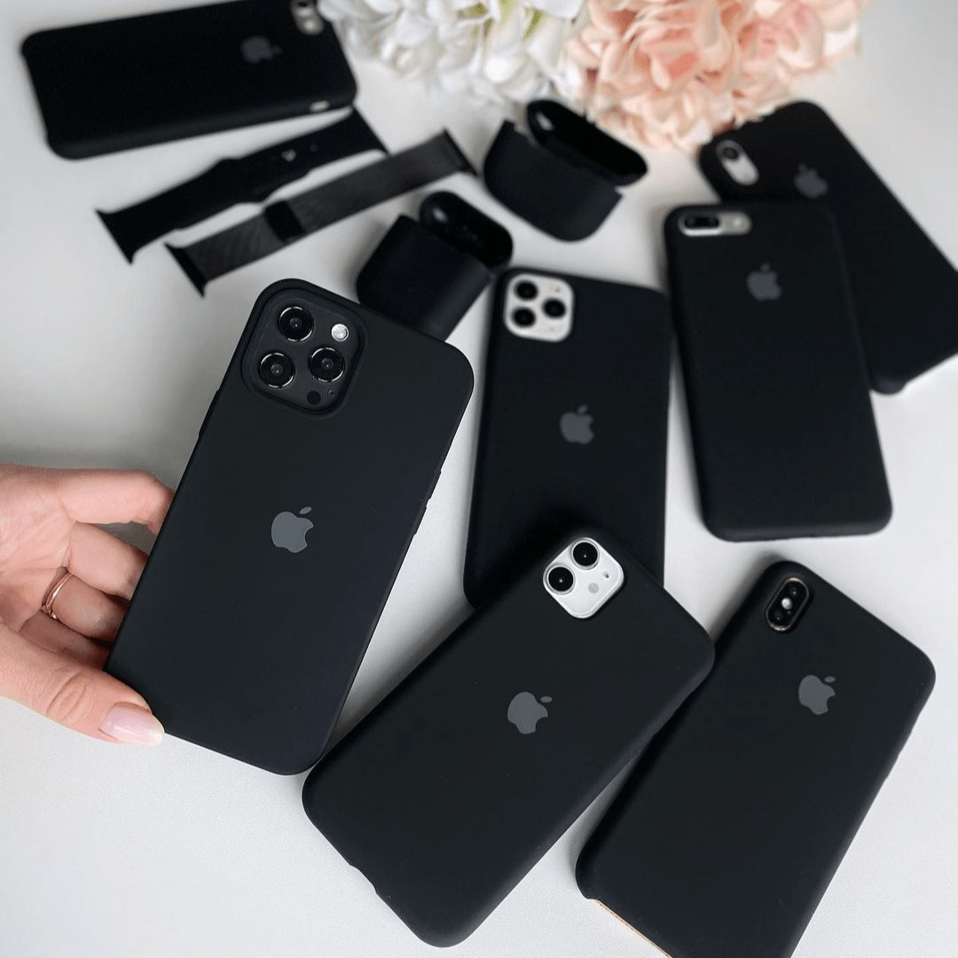 iPhone Silicone Case (Black)