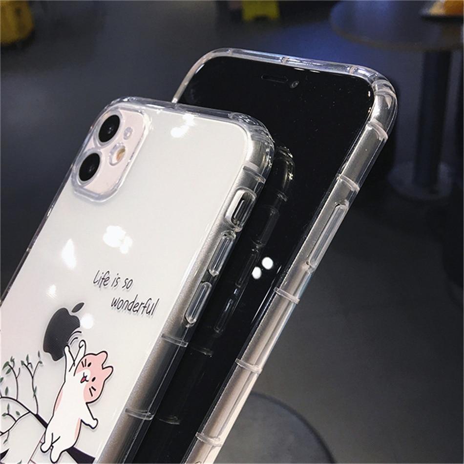 Cute Cat Painting iPhone Case