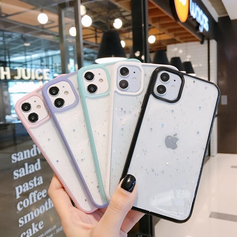 Glitter Star Sequins iPhone Case