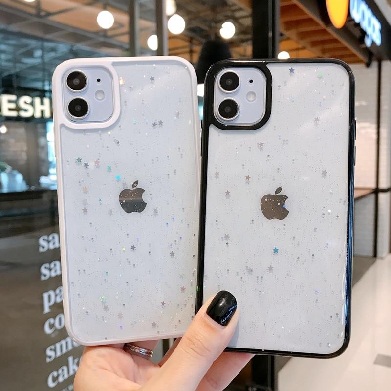 Glitter Star Sequins iPhone Case