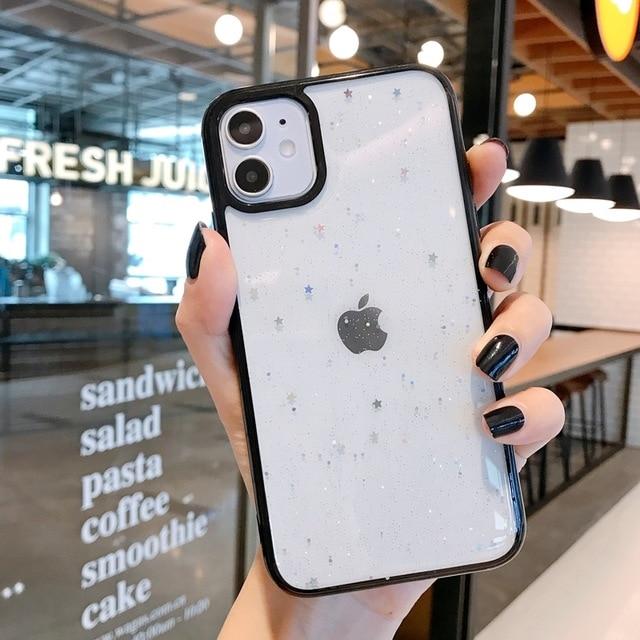 Glitter Star Sequins iPhone Case