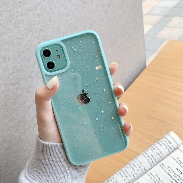 Glitter Star Sequins iPhone Case