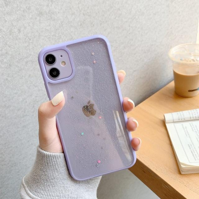 Glitter Star Sequins iPhone Case