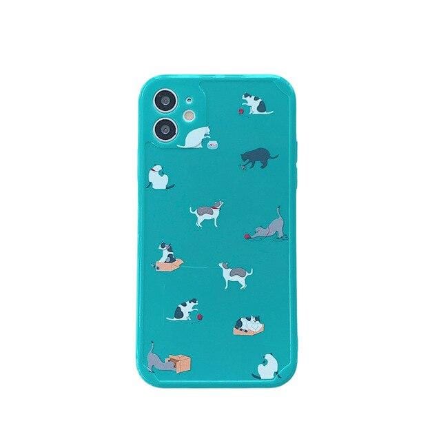 Cute Cartoon Animals iPhone Case