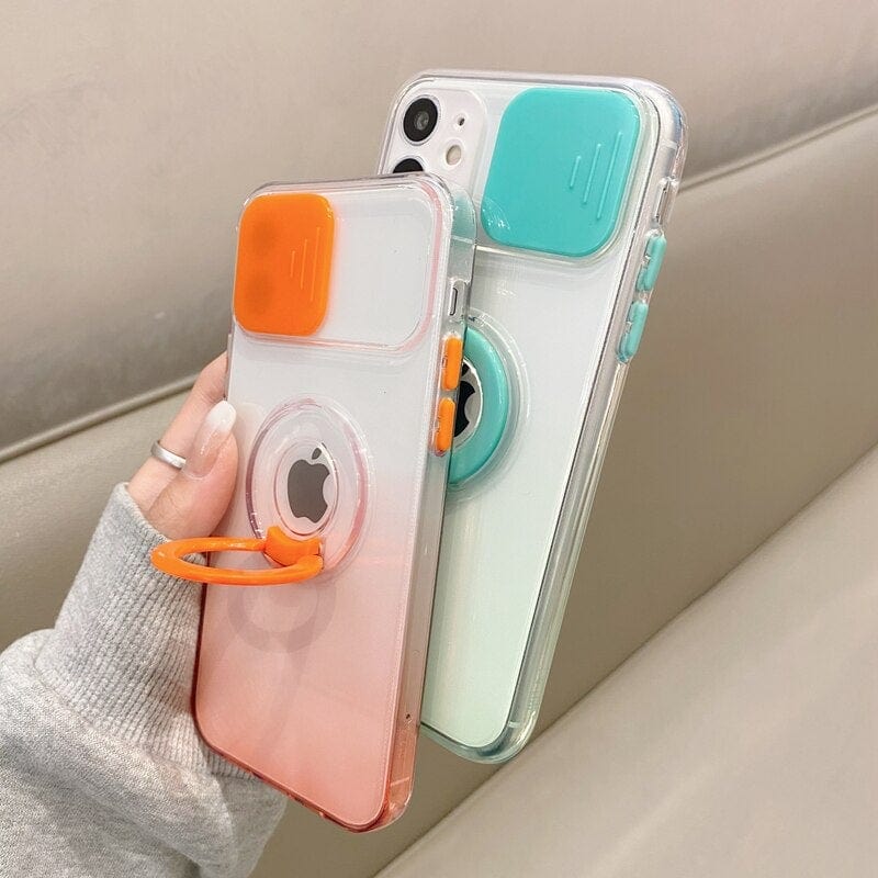 Gradient Camera Protection iPhone Case